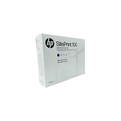 HP SitePrint 100 Blue Solvent Semipermanent Ink Cartridge