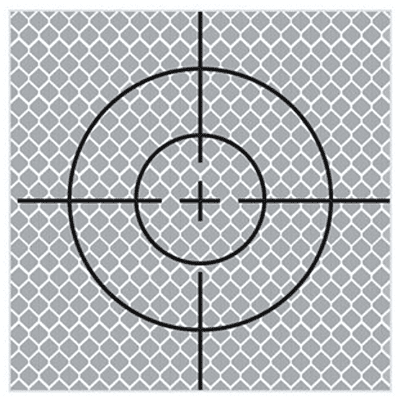 90mm Reflective Retro Target, Stick-ons (10 Pack)